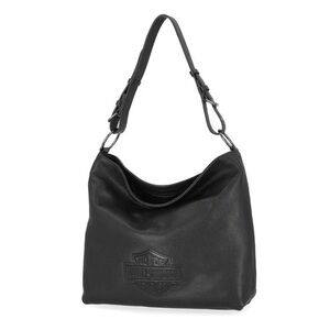 Harley-Davidson® Women's Rebel Pebble Bar & Shield Bucket HOBO Purse